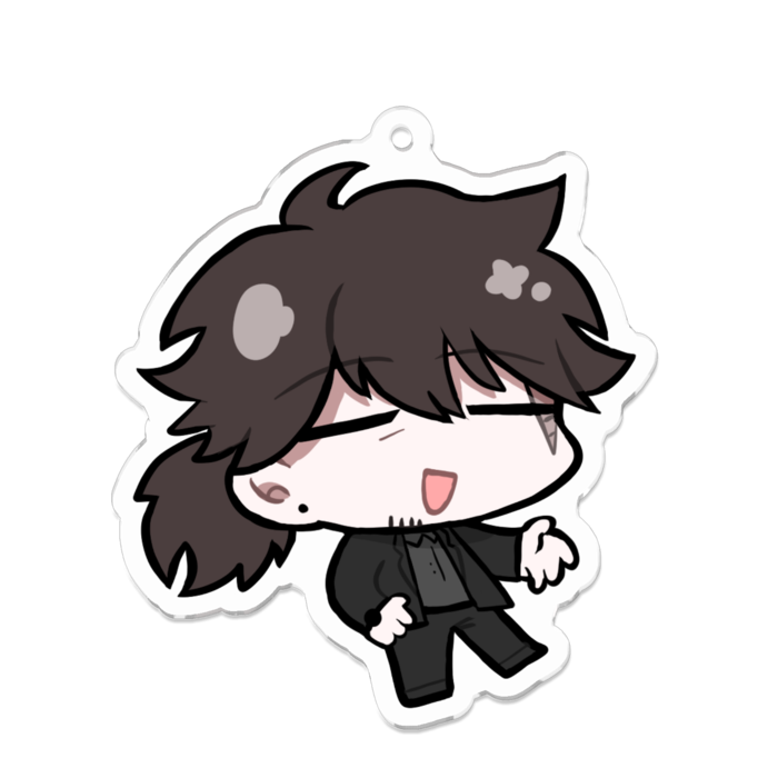 アクリルキーホルダー - 70 x 70 (mm)