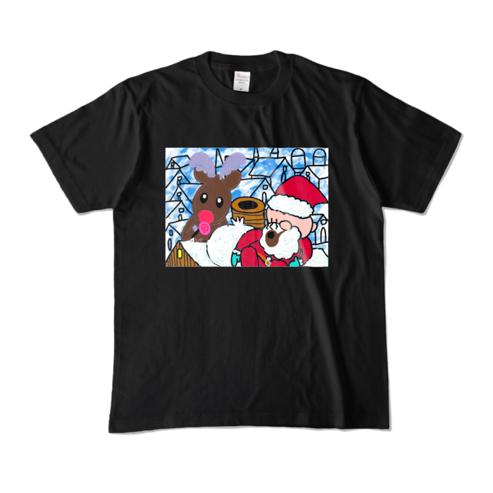 カラーTシャツ - M - ブラック (濃色)