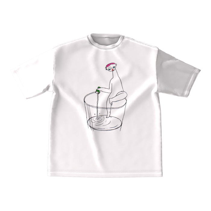ビッグシルエットTシャツ - M - 正面
