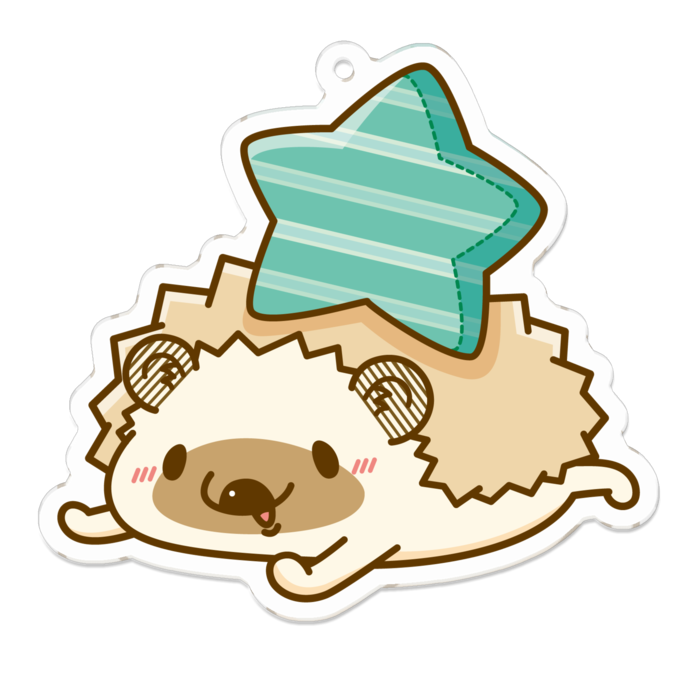 アクリルキーホルダー - 70 x 70 (mm)