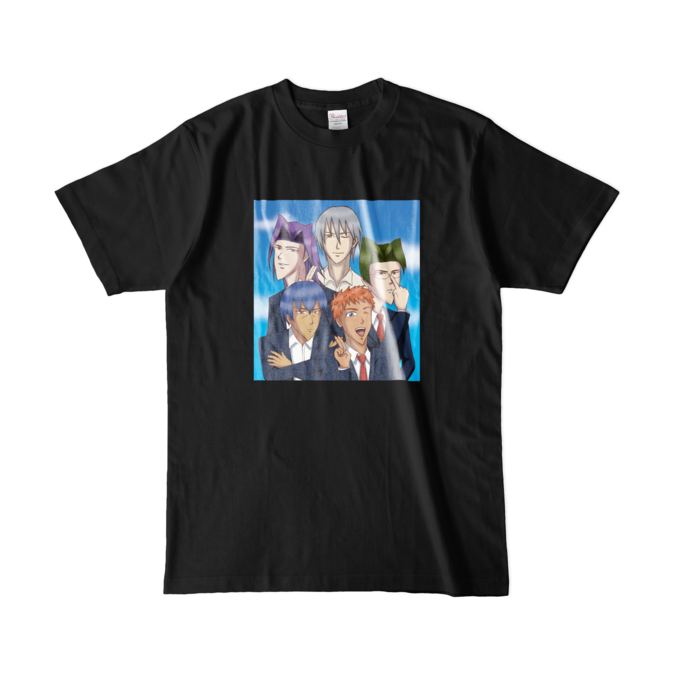 カラーTシャツ(濃色) - L - ブラック
