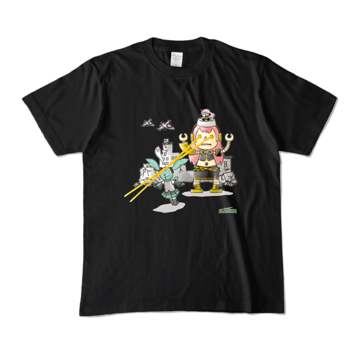 カラーTシャツ - M - ブラック （濃色）