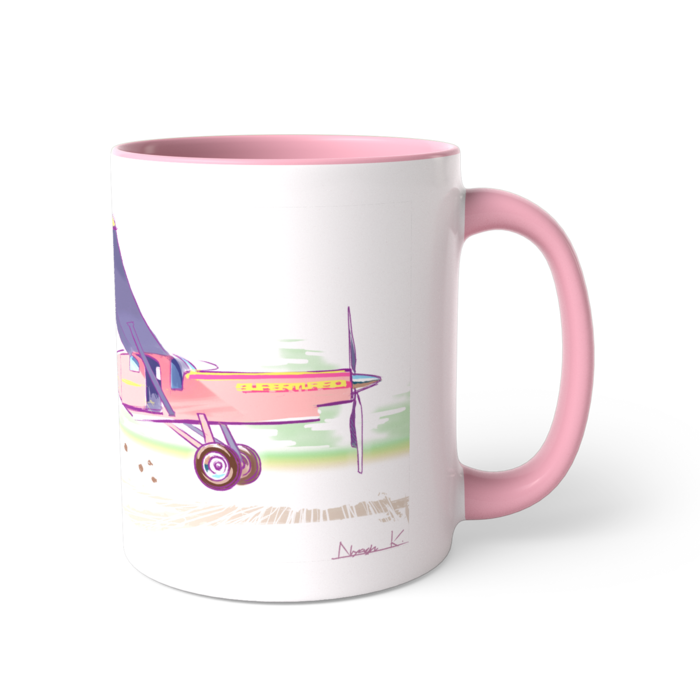 ツートンカラーマグカップ - 直径 8.2cm / 高さ 9.5cm