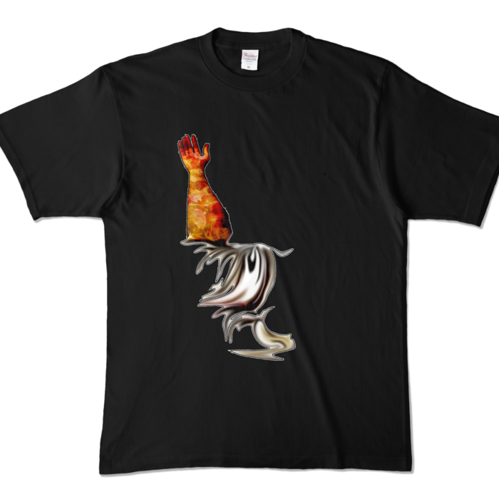 カラーTシャツ - XL - ブラック (濃色)