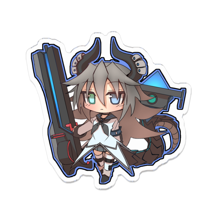 アクリルバッジ - 70 x 70 (mm)