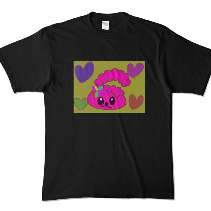 カラーTシャツ - XL - ブラック (濃色)