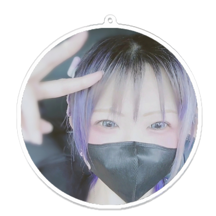 アクリルキーホルダー - 100 x 100 (mm)