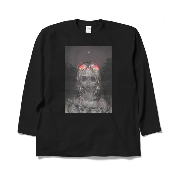 ロングスリーブTシャツ - XL - ブラック