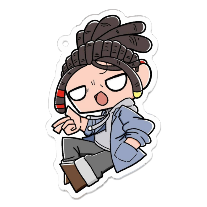 アクリルキーホルダー - 70 x 70 (mm)