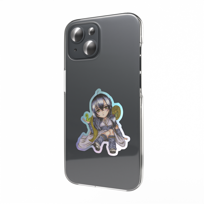 オーロラスマホステッカー - 縦