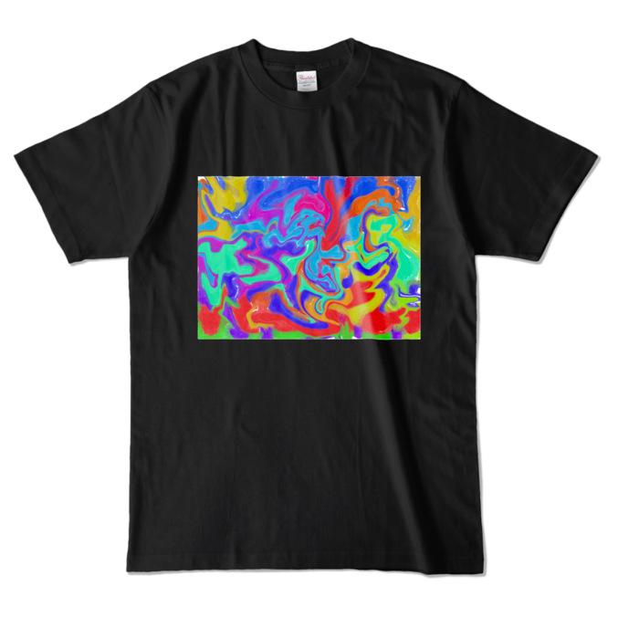 カラーTシャツ - L - ブラック (濃色)