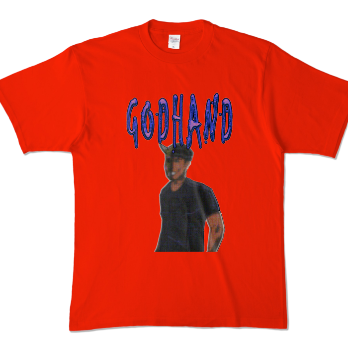 カラーTシャツ - XL - レッド (濃色)