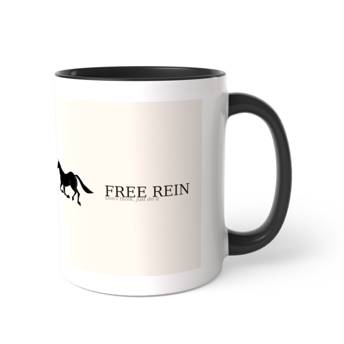 ツートンカラーマグカップ - 直径 8.2cm / 高さ 9.5cm