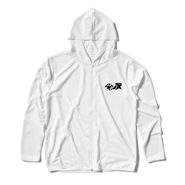 ジップパーカー - L - ホワイト