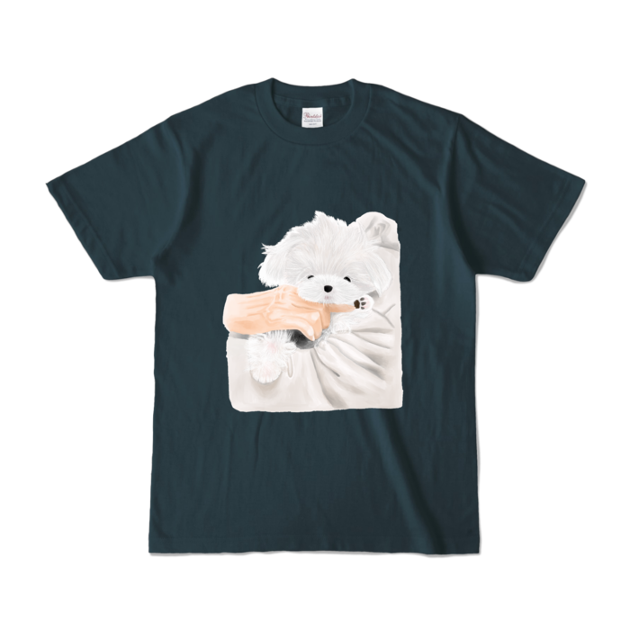 カラーTシャツ - S - デニム (濃色)