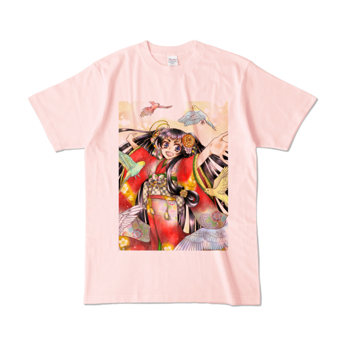 カラーTシャツ - L - ライトピンク (淡色)