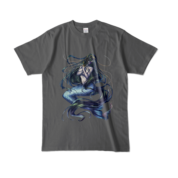 カラーTシャツ - L - チャコール (濃色)