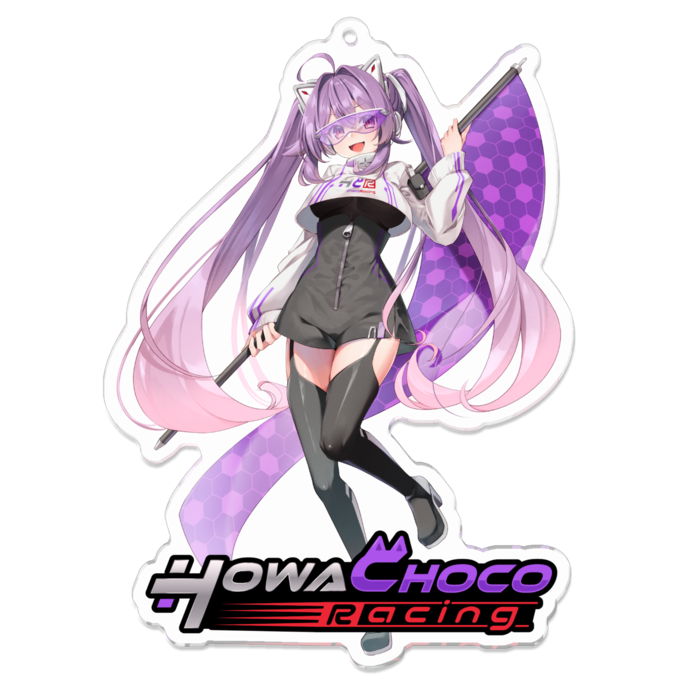 アクリルキーホルダー - 100 x 100 (mm)