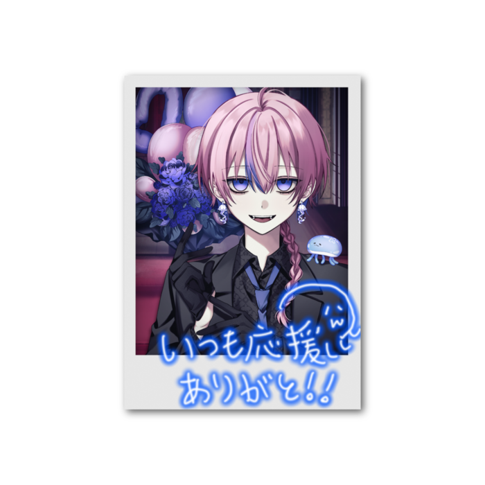 フォト風カード - 縦 - 片面