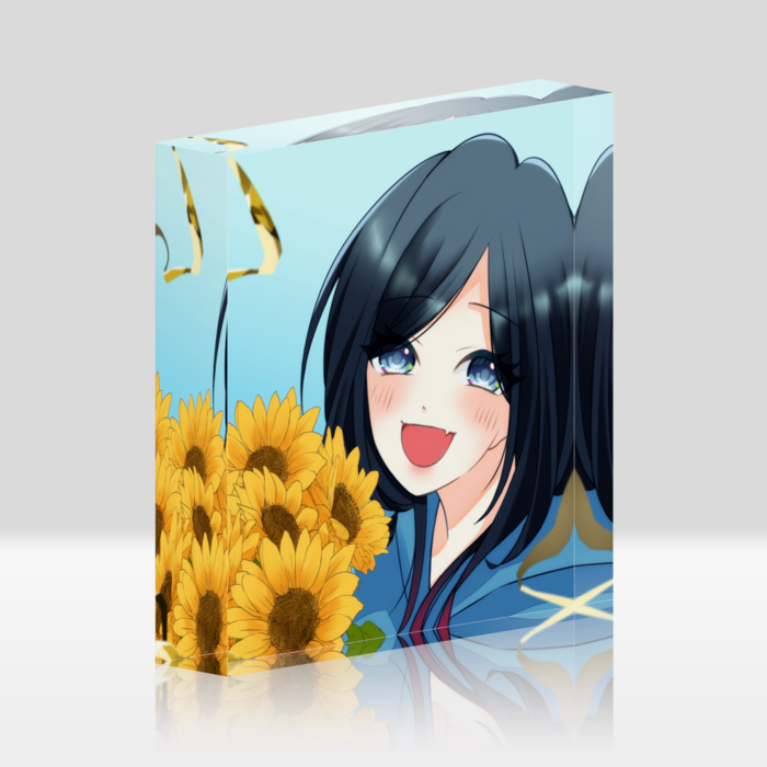 アクリルブロック - 100x100mm