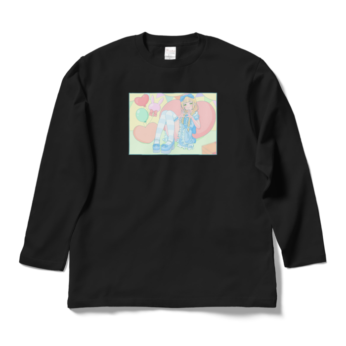 ロングスリーブTシャツ - L - ブラック