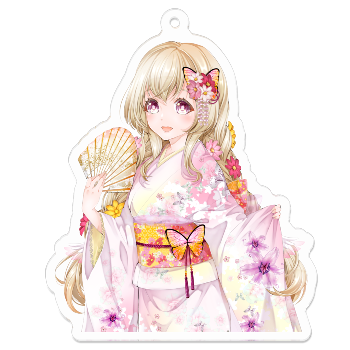 アクリルキーホルダー - 70 x 70 (mm)