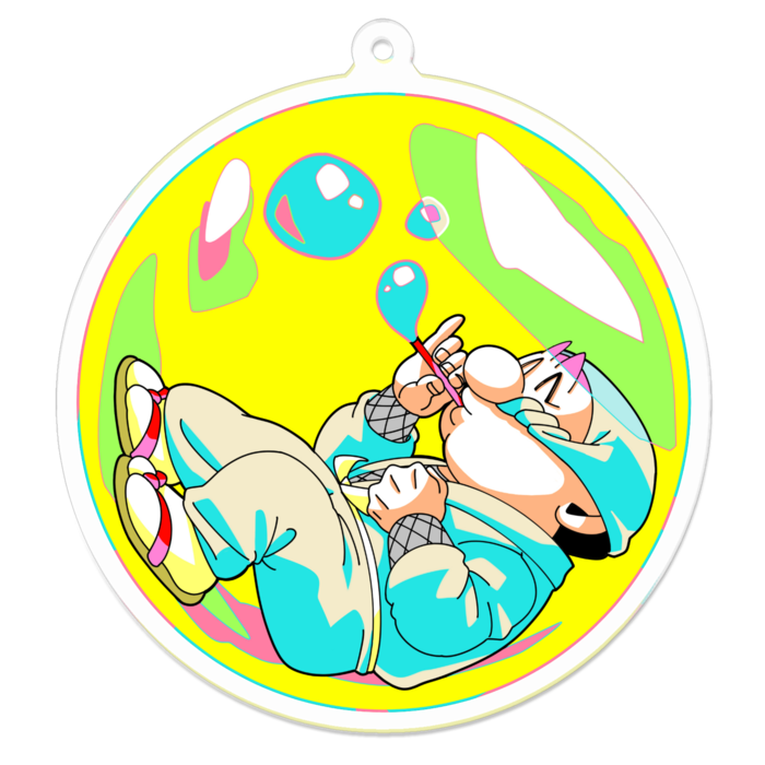 アクリルキーホルダー - 70 x 70 (mm)(9)