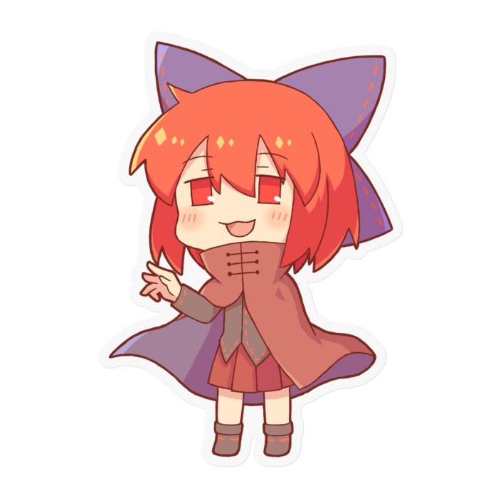 ステッカー - 100 x 100 (mm)