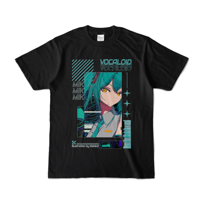 カラーTシャツ - S - ブラック (濃色)