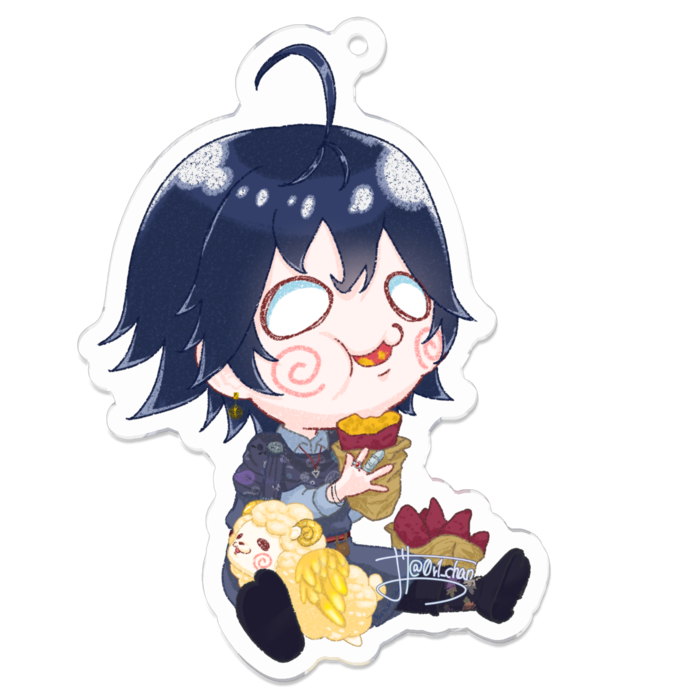 アクリルキーホルダー - 70 x 70 (mm)