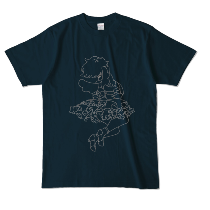 カラーTシャツ - L - ネイビー (濃色)
