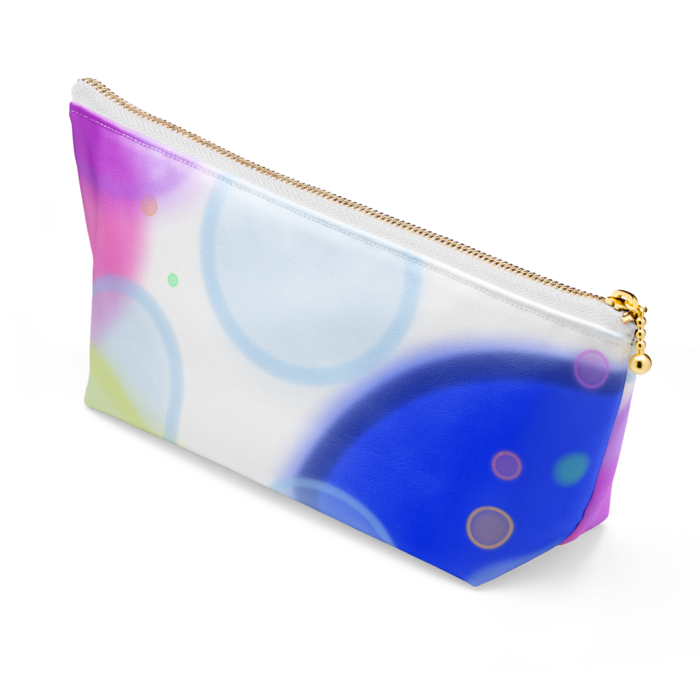 ポーチ - 長さ21.5cm / 高さ10cm - ホワイト