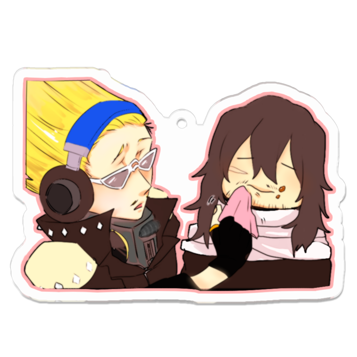 アクリルキーホルダー - 70 x 70 (mm)