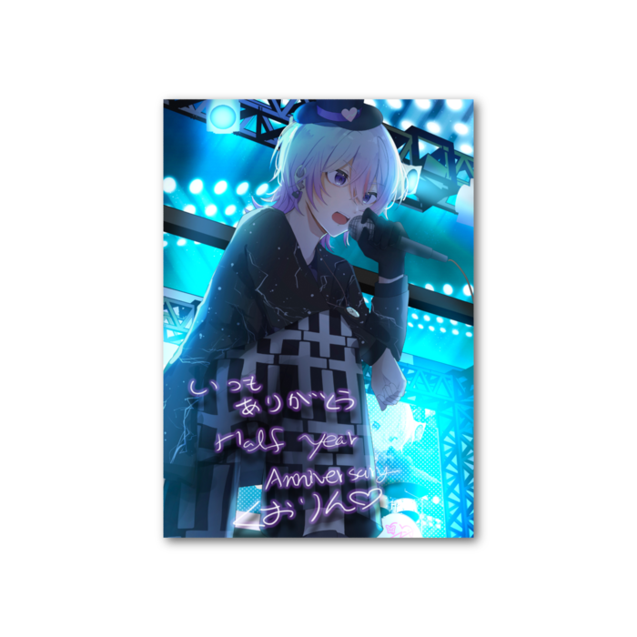 フォト風カード - 縦 - 片面