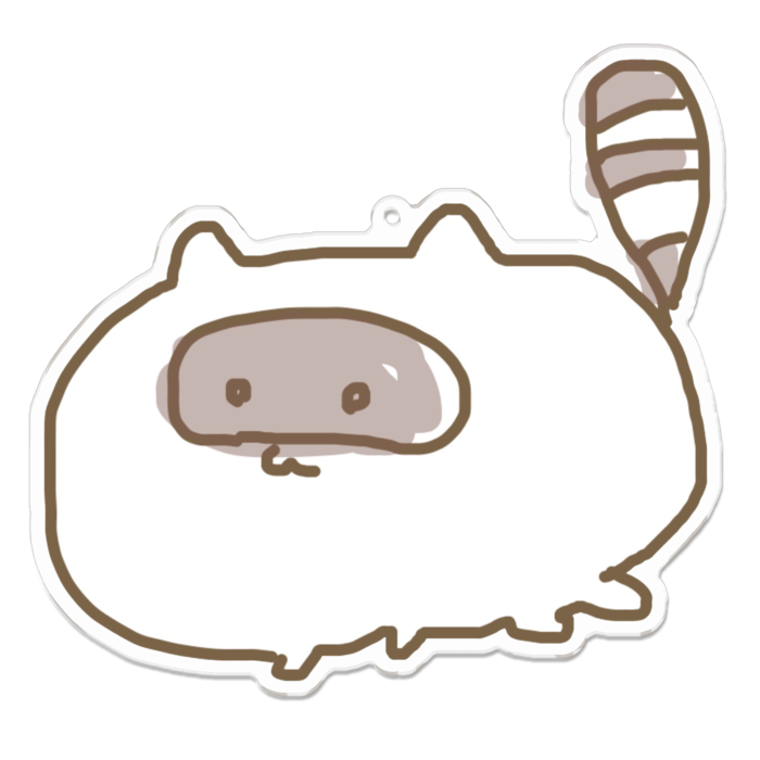 アクリルキーホルダー - 100 x 100 (mm)