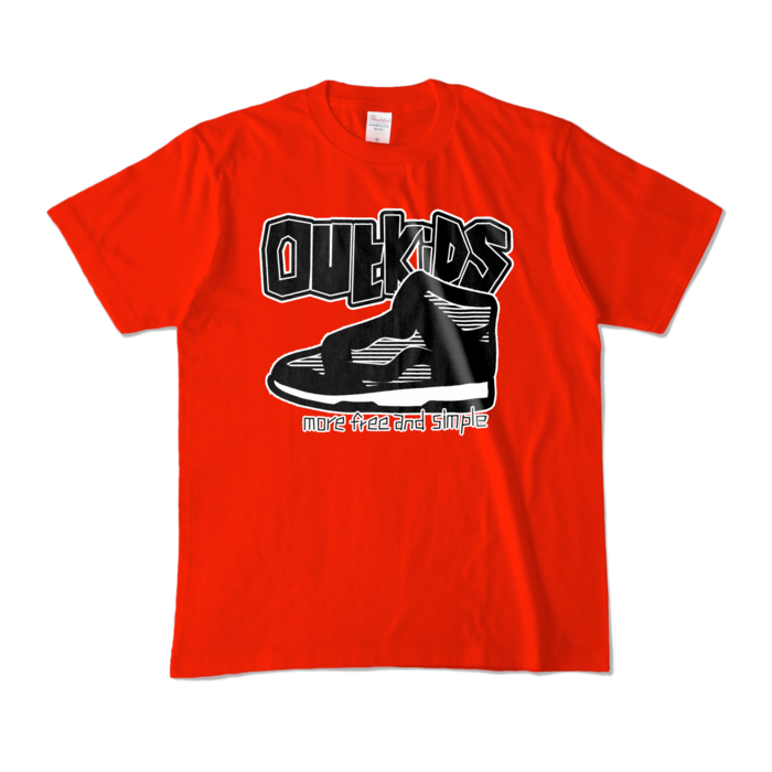 カラーTシャツ - M - レッド (濃色)