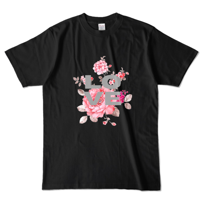 カラーTシャツ - L - ブラック (濃色)