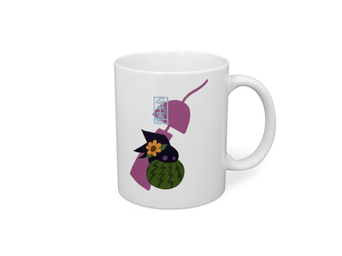 マグカップ - 直径 8 cm / 高さ 9.5 cm