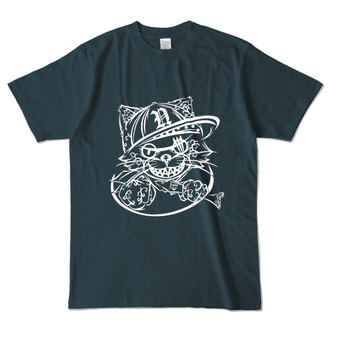 カラーTシャツ - L - デニム (濃色)