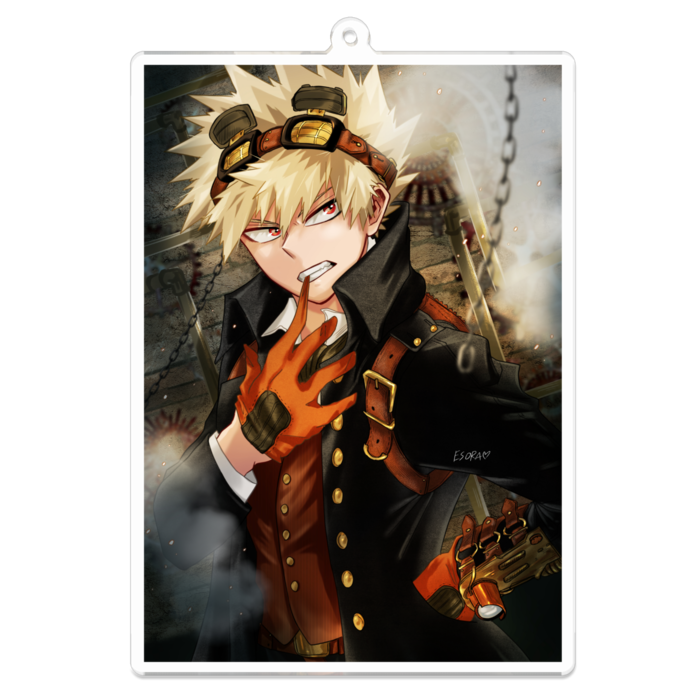 アクリルキーホルダー - 100 x 100 (mm)