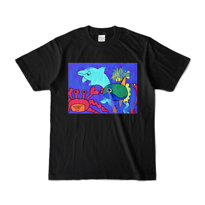 カラーTシャツ - S - ブラック (濃色)