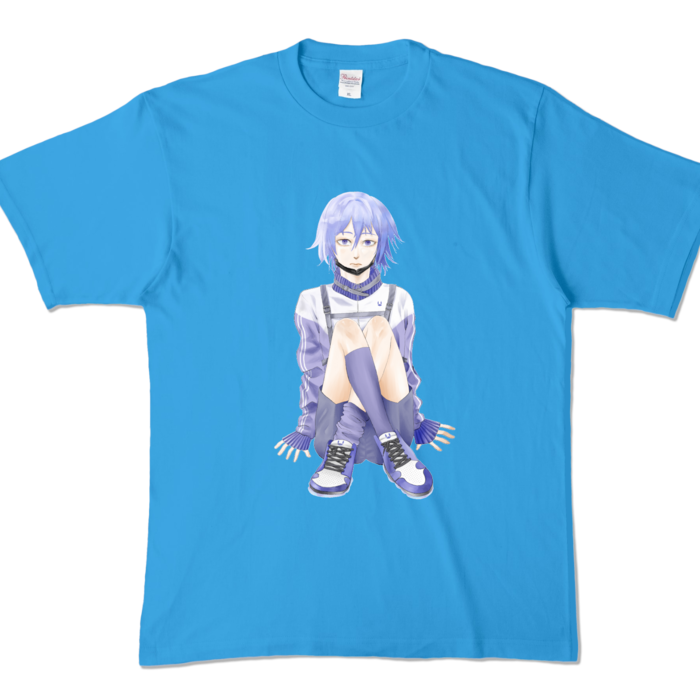 カラーTシャツ - XL - ターコイズ (濃色)