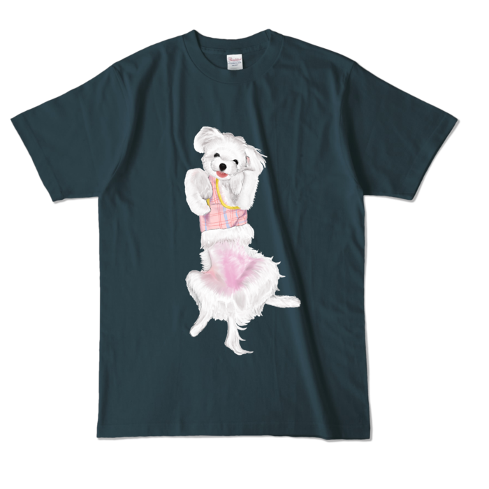 カラーTシャツ - L - デニム (濃色)