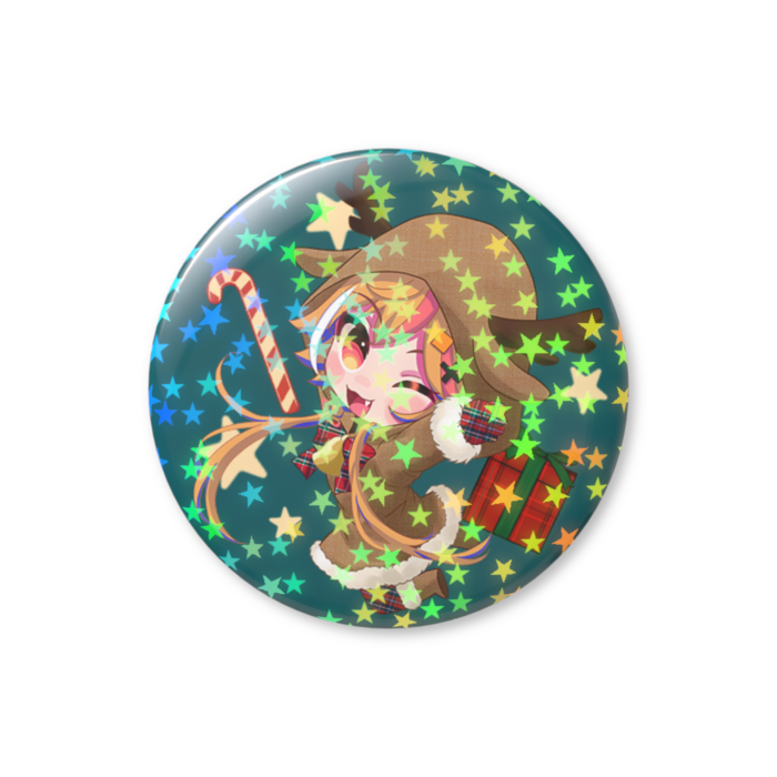 ホログラム缶バッジ - 32mm