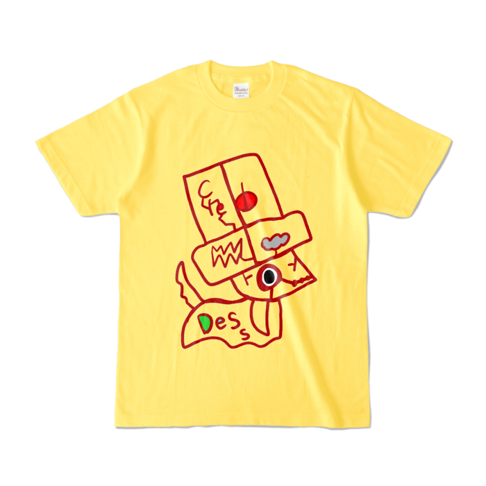 カラーTシャツ - S - イエロー (濃色)