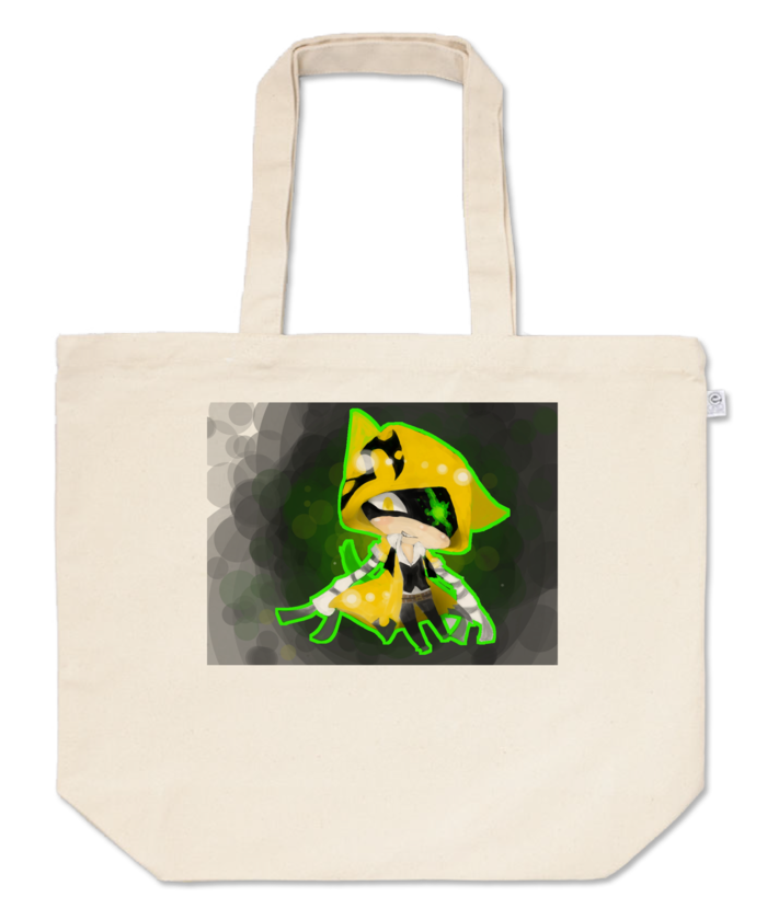 トートバッグ - L - プリント面積中 - ナチュラル