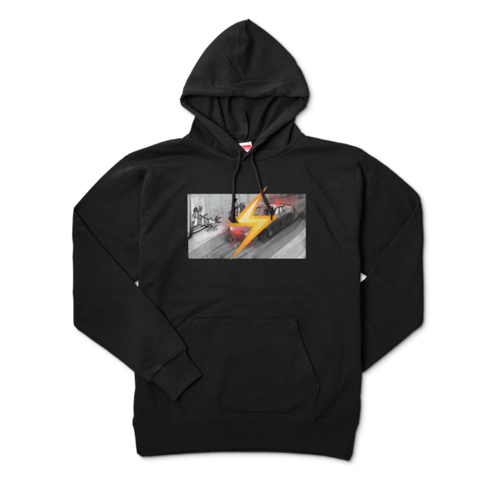 パーカー - XL - ブラック