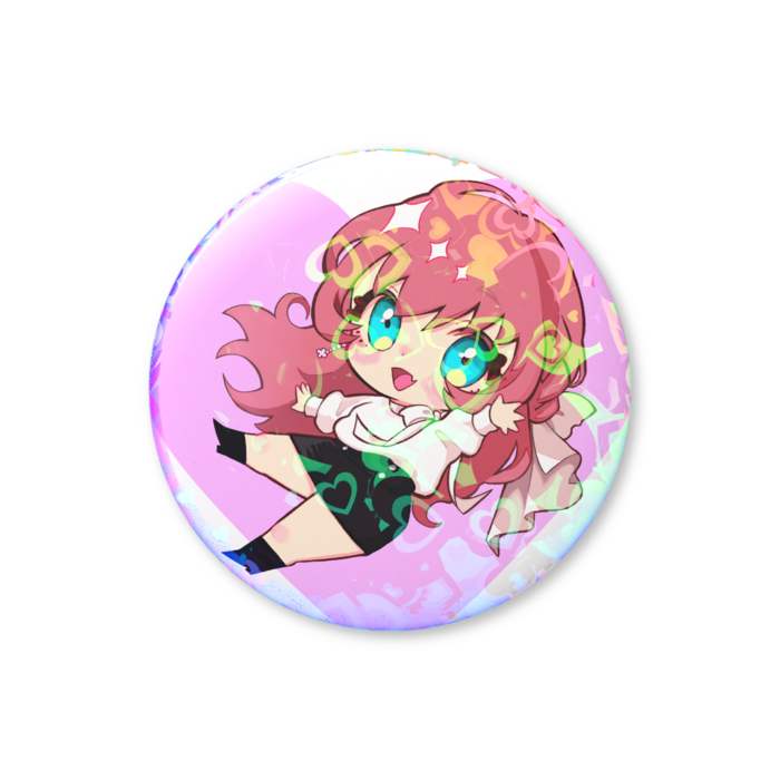 ホログラム缶バッジ - 25mm