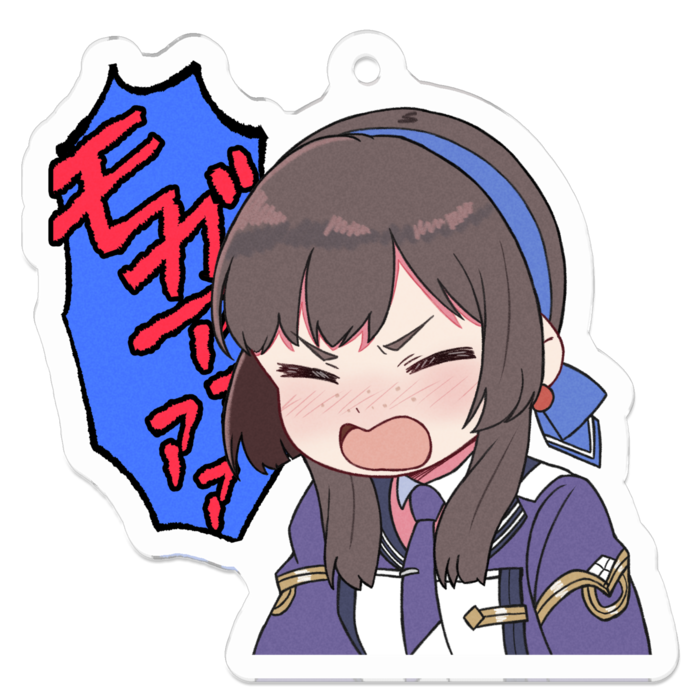 アクリルキーホルダー(コーティング) 小サイズ