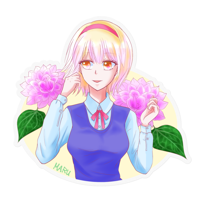 ステッカー クリア- 100 x 100 (mm)